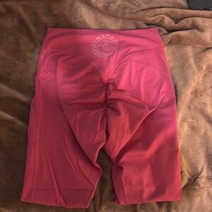 Gymshark Pink butt scrunch leggings